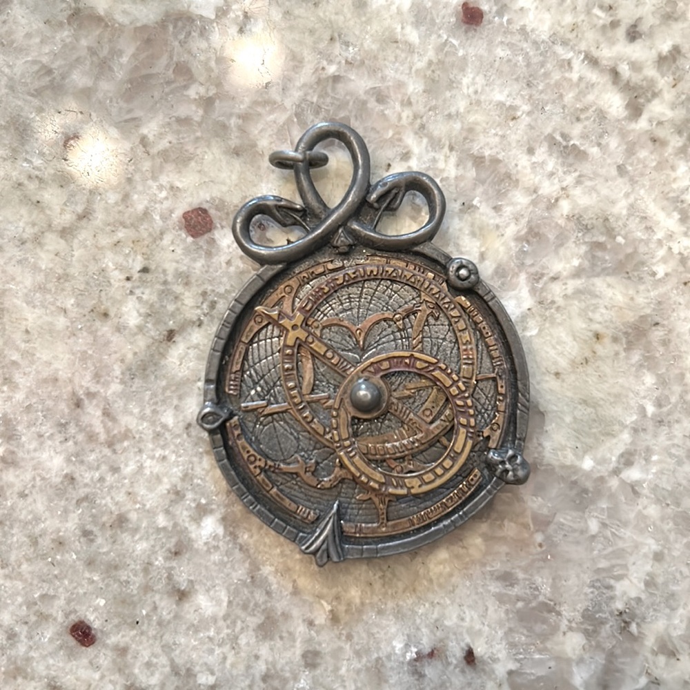 Steampunk necklace charm